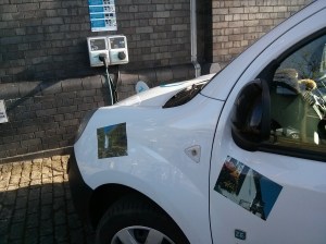 Heulwen Charging at bristol