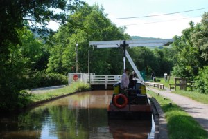 Canal through Talybont village